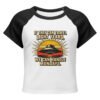 Women’s micro rib raglan baby tee