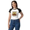 Women’s micro rib raglan baby tee