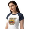 Women’s micro rib raglan baby tee