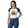 Women’s micro rib raglan baby tee