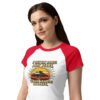 Women’s micro rib raglan baby tee